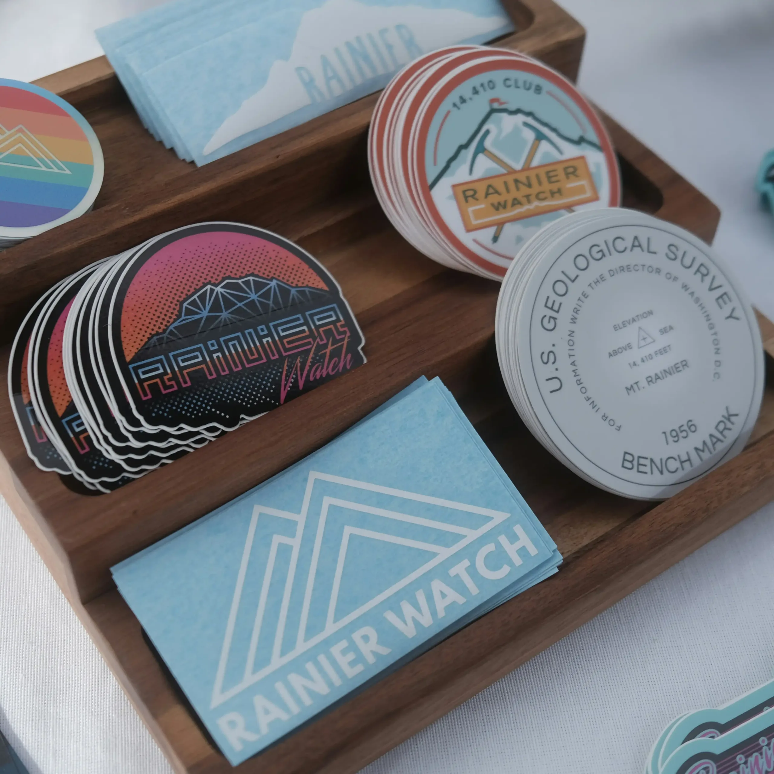 Logo stickers